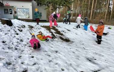 Zabawy na śniegu 1