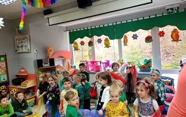 I Dzień Wiosny w przedszkolu 5