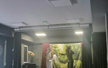 Wyjście do GOK-u na teatrzyk "Leśne Skrzaty" 6