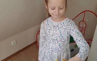 "Dzieci mają wychodne"- zajęcia plastyczne  3