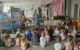 Warsztaty wielkanocne w  Smykolandii- grupa Myszki i Motylki 8