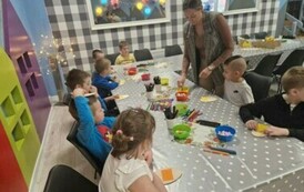 Warsztaty wielkanocne w  Smykolandii- grupa Myszki i Motylki 20