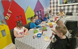 Warsztaty wielkanocne w  Smykolandii- grupa Myszki i Motylki 22