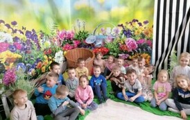 Warsztaty wielkanocne w  Smykolandii- grupa Myszki i Motylki 43